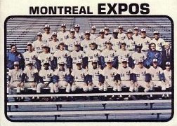 1973 Topps Baseball Cards      576     Montreal Expos TC